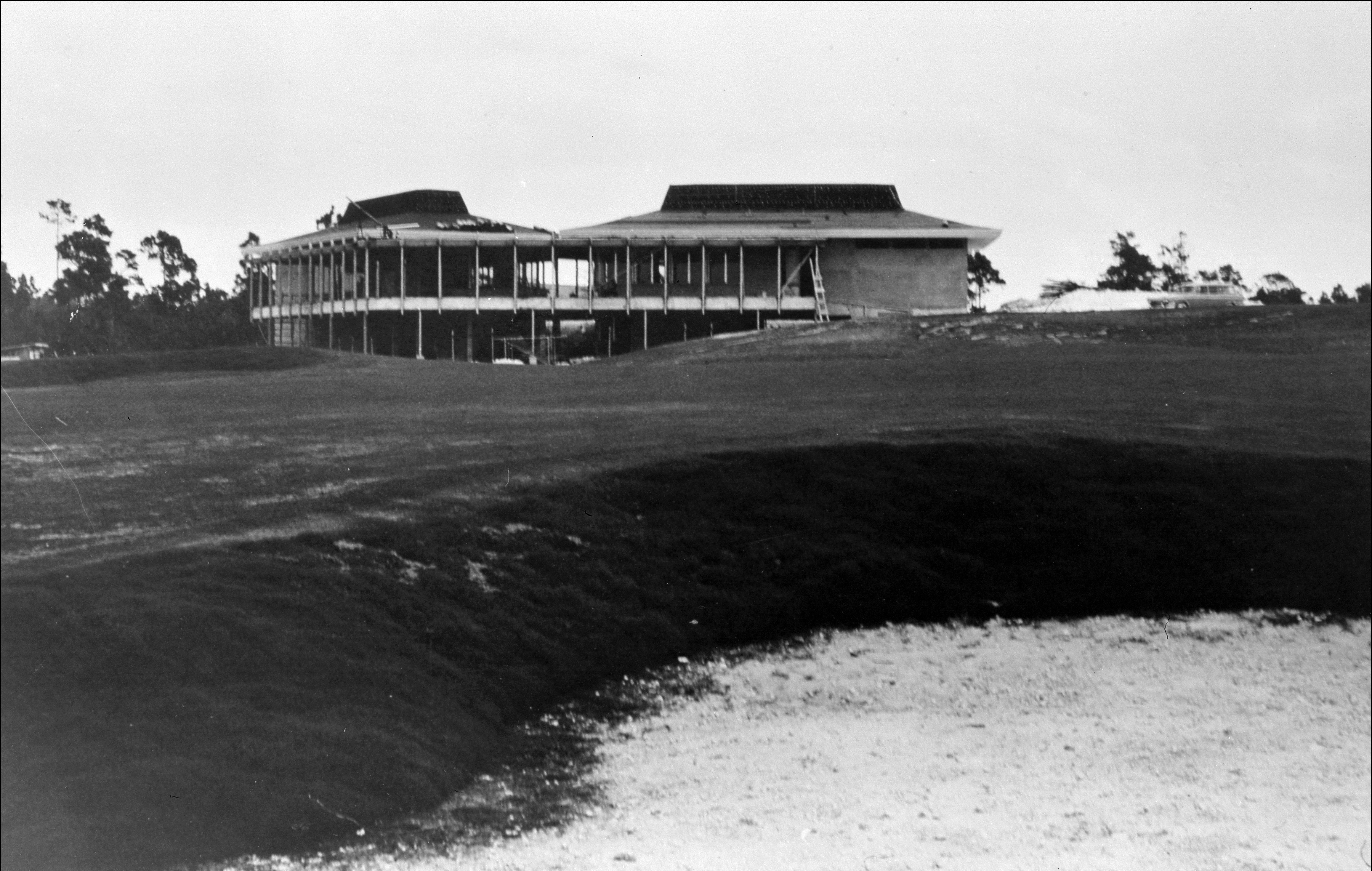 Lucayan Country Club under construction, 1962