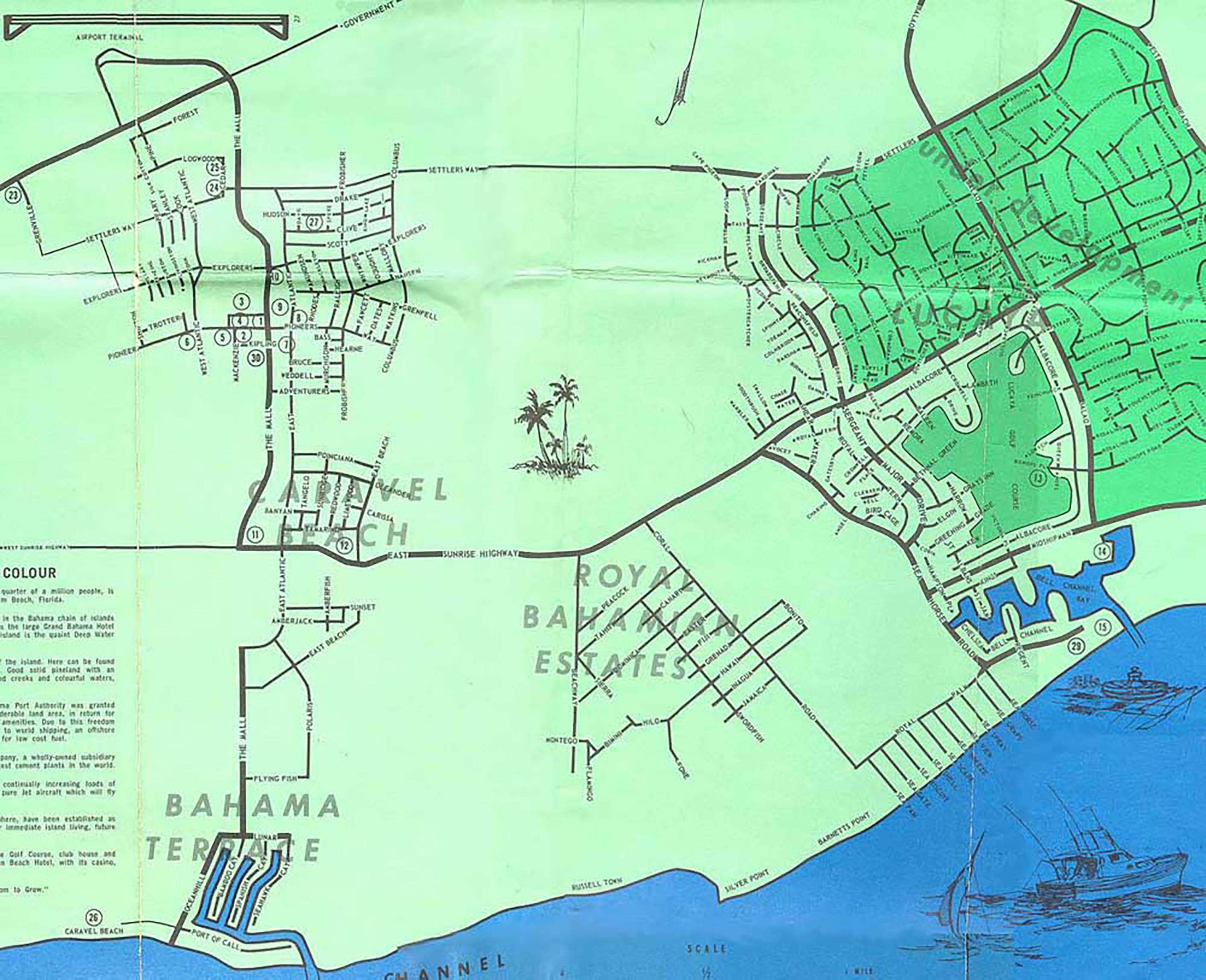 1964 Map of Freeport